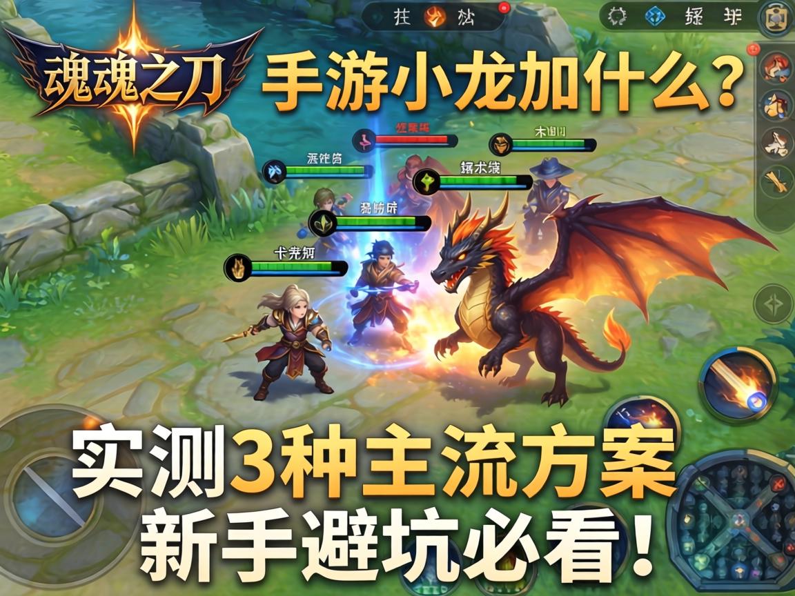 英魂之刃手游小龙加什么