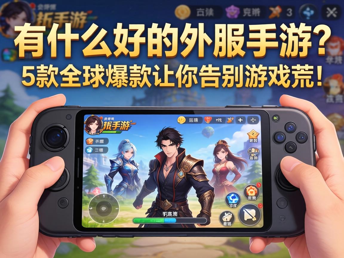 这5款全球爆款让你告别游戏荒