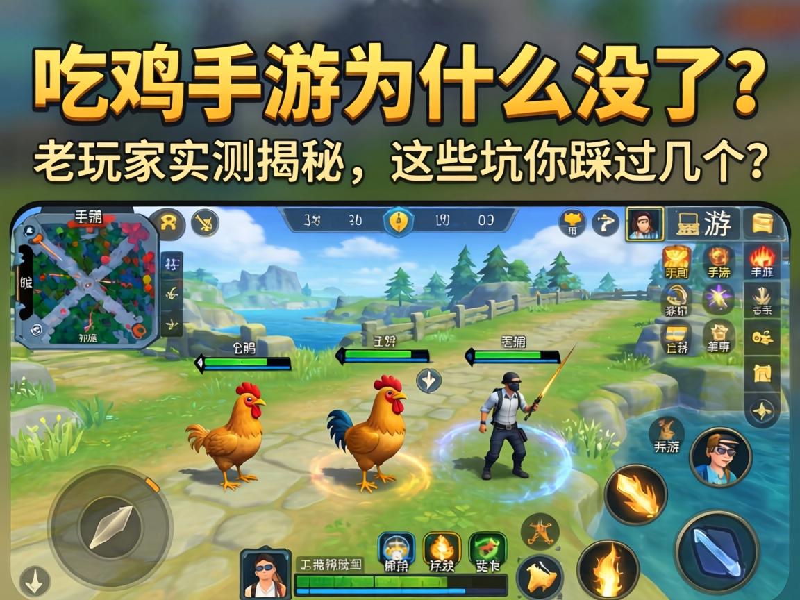 吃鸡手游为什么没了
