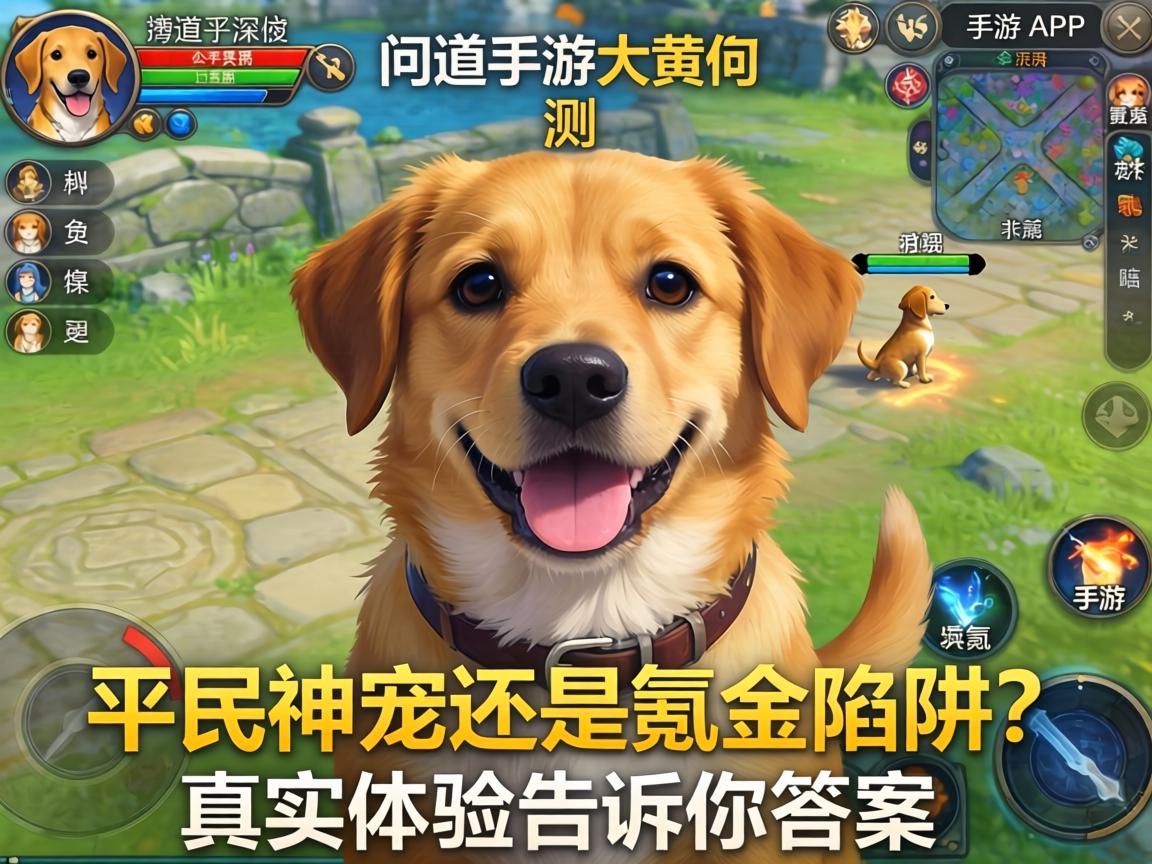 问道手游大黄狗深度实测,平民神宠还是氪金陷阱?真实体验告诉你答案 问道手游大黄狗深度实测