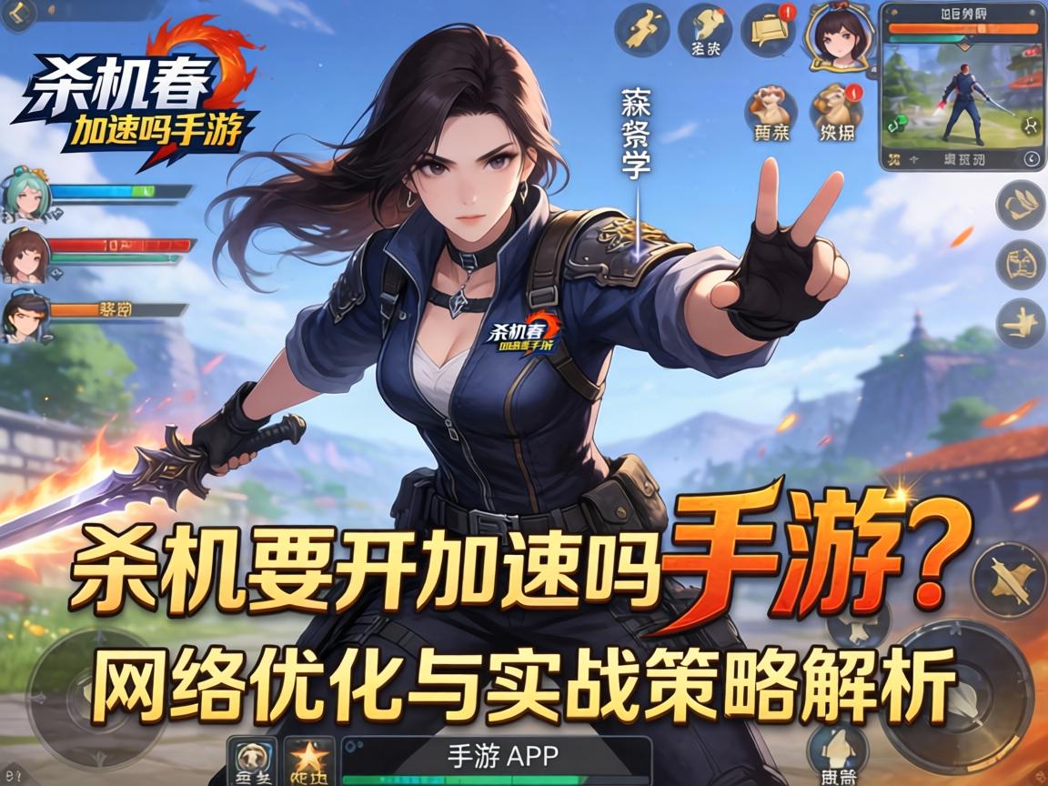 杀机要开加速吗手游?新手必看的网络优化与实战策略解析 新手必看的网络优化与实战策略解析