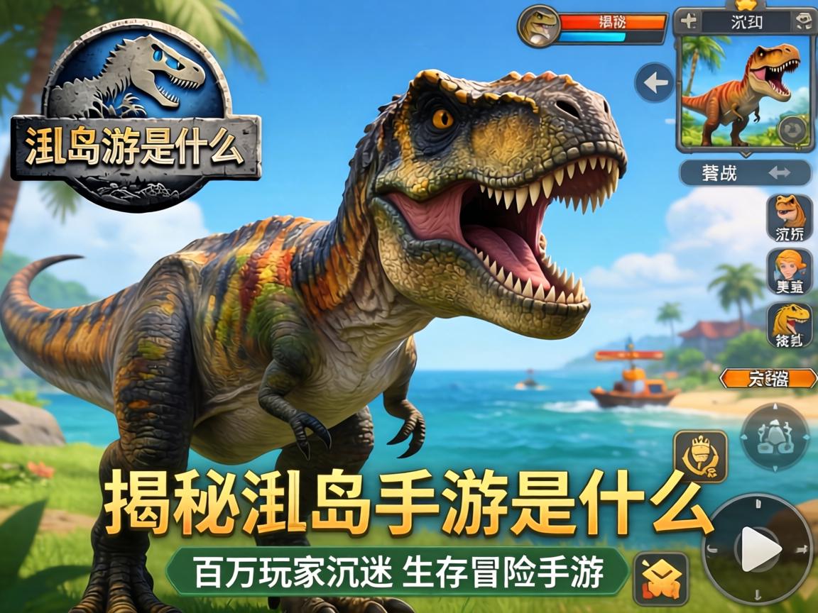 恐龙岛手游是什么?揭秘这款让百万玩家沉迷的生存冒险手游 揭秘这款让百万玩家沉迷的生存冒险手游