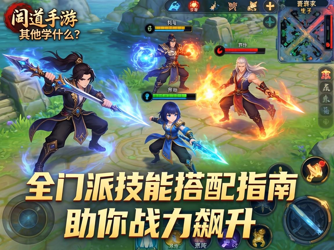 全门派技能搭配指南助你战力飙升