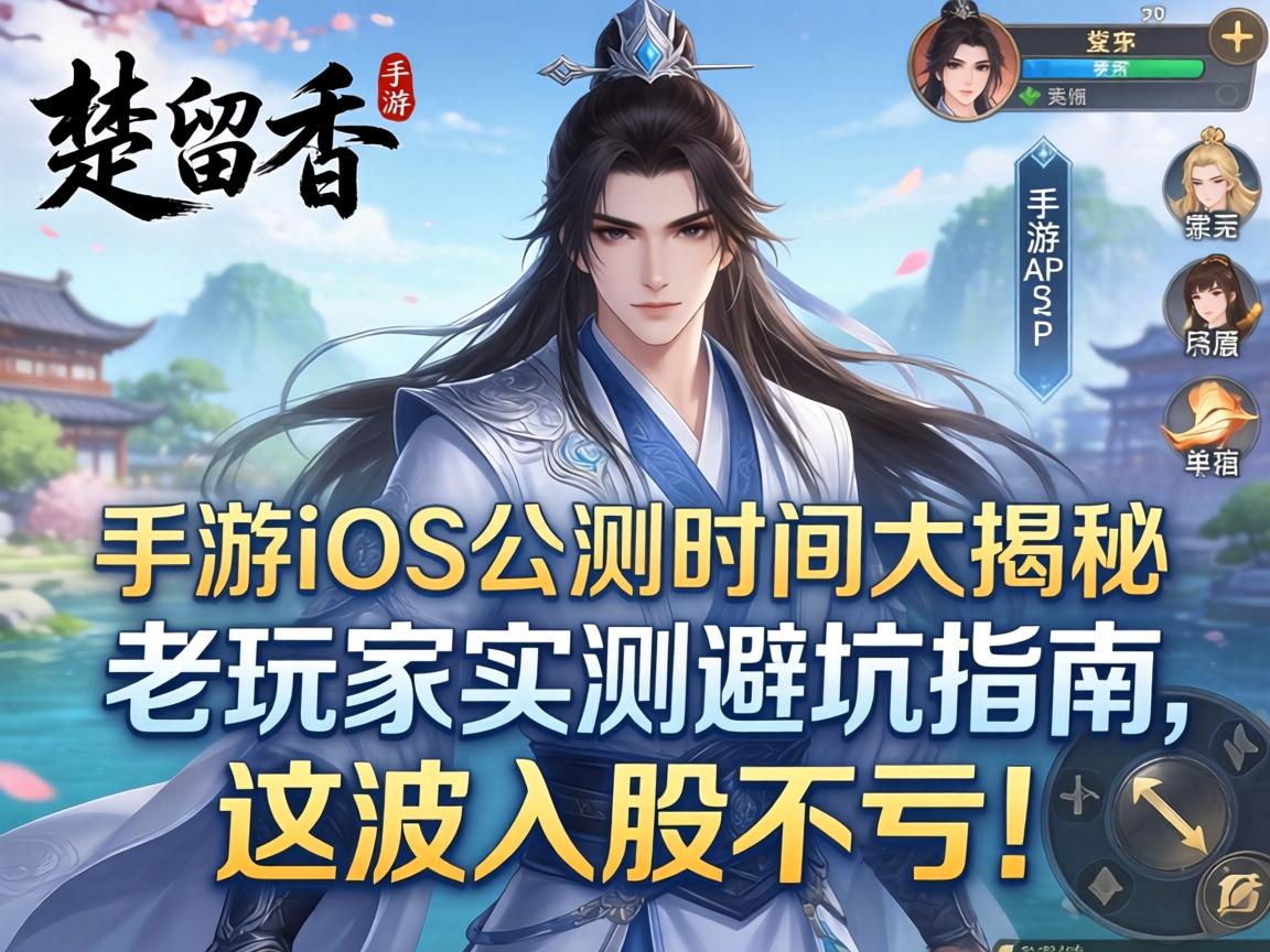 楚留香手游iOS公测时间大揭秘