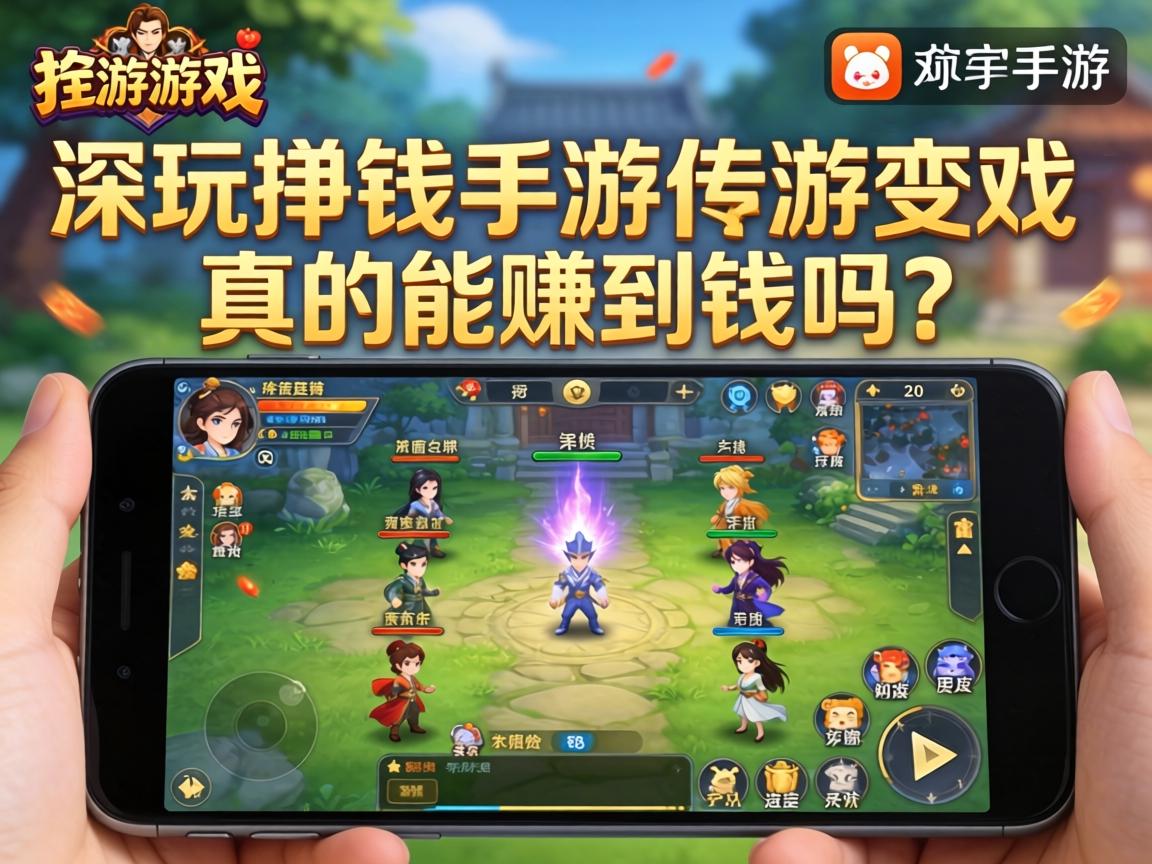 玩挣钱手游传奇游戏真的能赚到钱吗