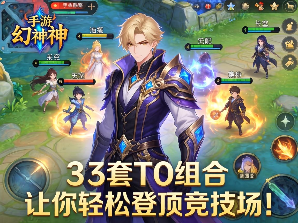 这3套T0组合让你轻松登顶竞技场