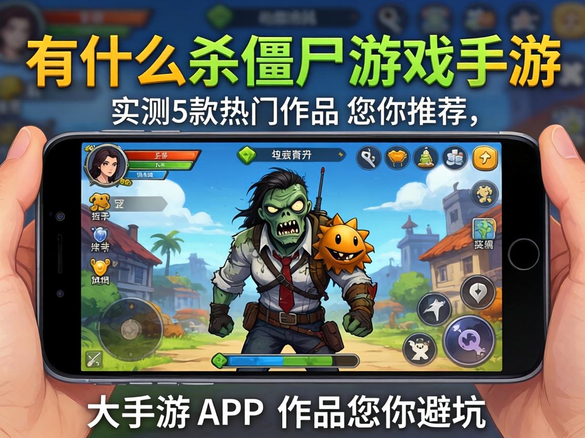 有什么杀僵尸游戏手游推荐