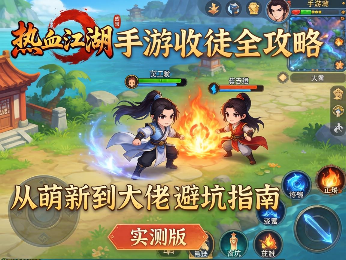 热血江湖手游收徒全攻略,从萌新到大佬的避坑指南(实测版) 热血江湖手游收徒全攻略