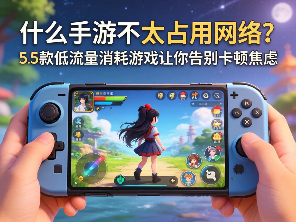 这5款低流量消耗游戏让你告别卡顿焦虑