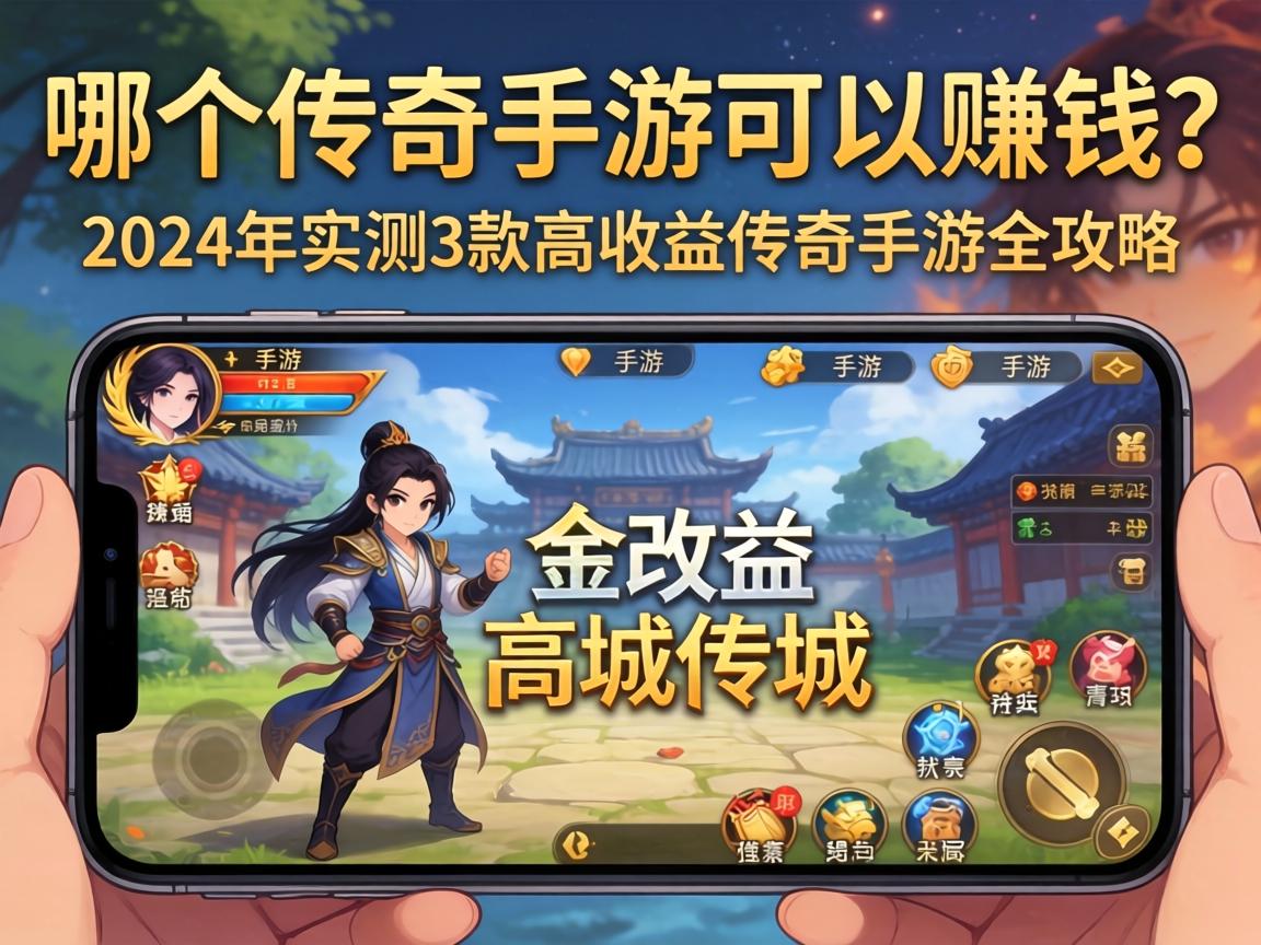 哪个传奇手游可以赚钱?2024年实测3款高收益传奇手游全攻略 2024年实测3款高收益传奇手游全攻略