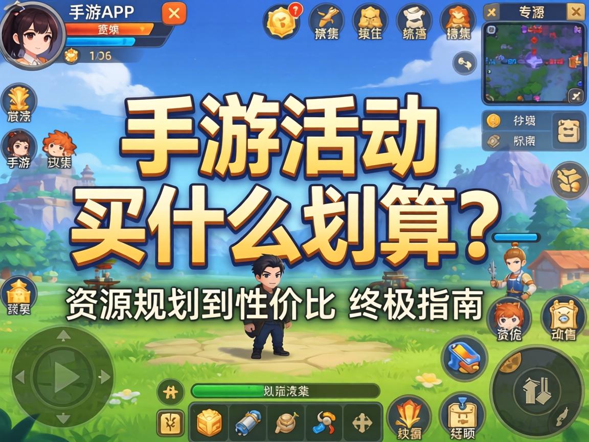 手游新活动买什么划算?从资源规划到性价比的终极指南 从资源规划到性价比的终极指南