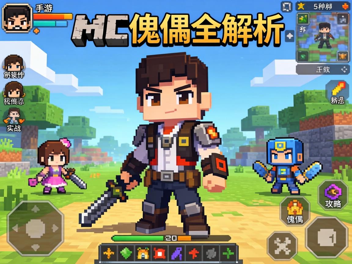 手游MC傀儡全解析,从制作到实战的5种核心傀儡攻略 从制作到实战的5种核心傀儡攻略