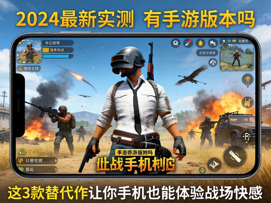 这3款替代作让你手机也能体验战场快感