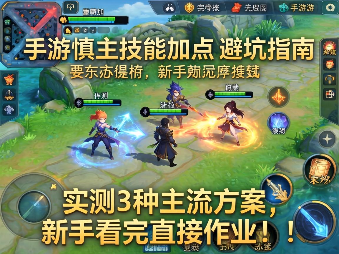 手游慎主技能加点避坑指南