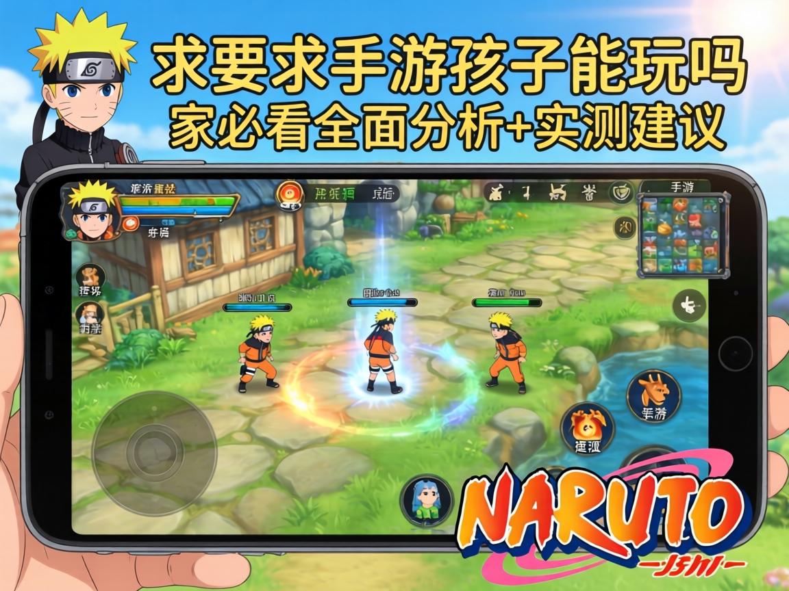 火影手游孩子能玩吗?家长必看的全面分析+实测建议 火影手游孩子能玩吗