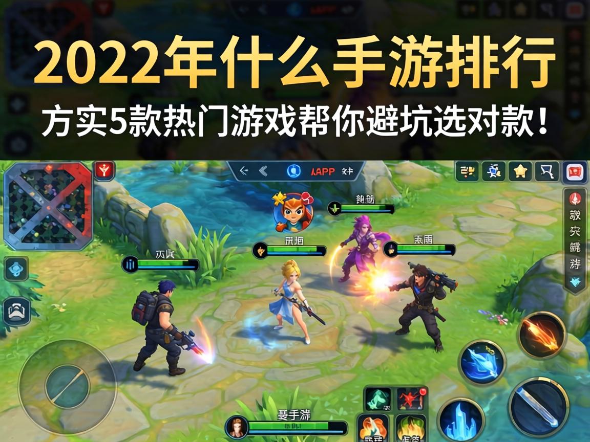 实测5款热门游戏帮你避坑选对款