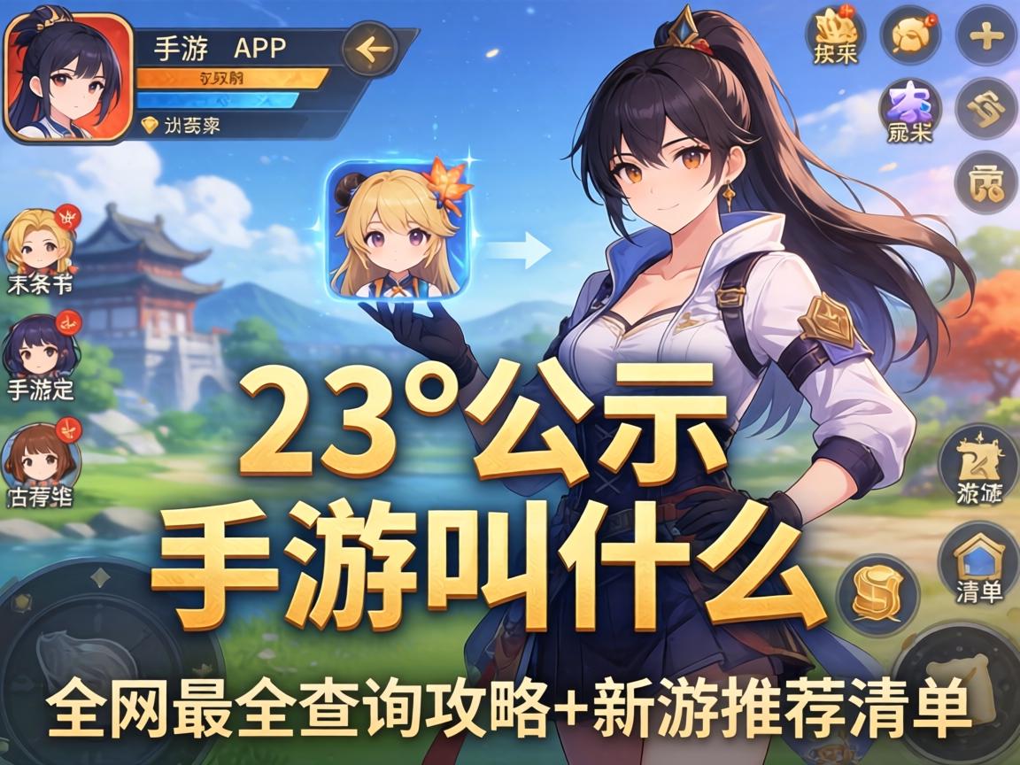 23号公示的手游叫什么
