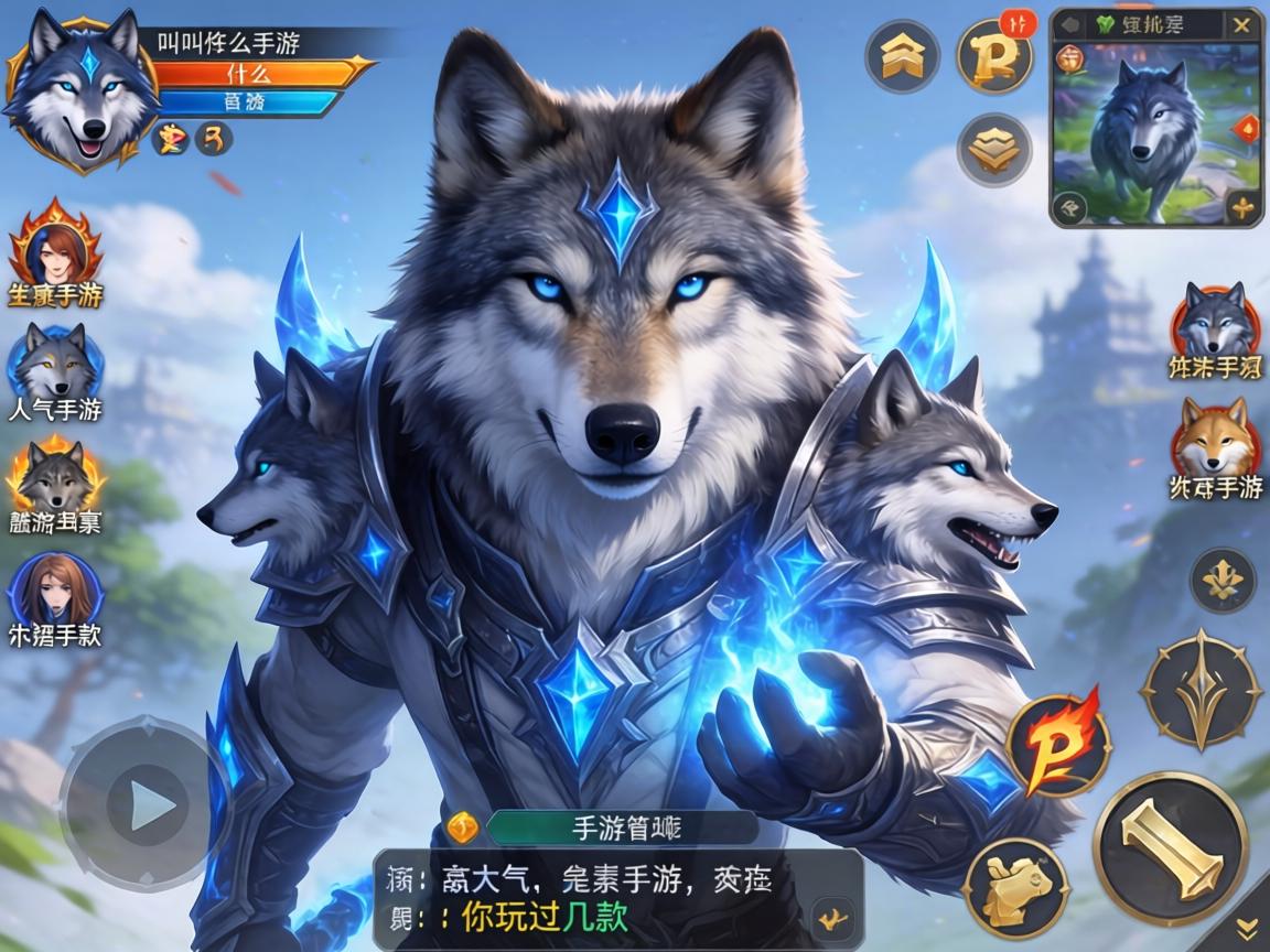 这些高人气狼元素手游你玩过几款