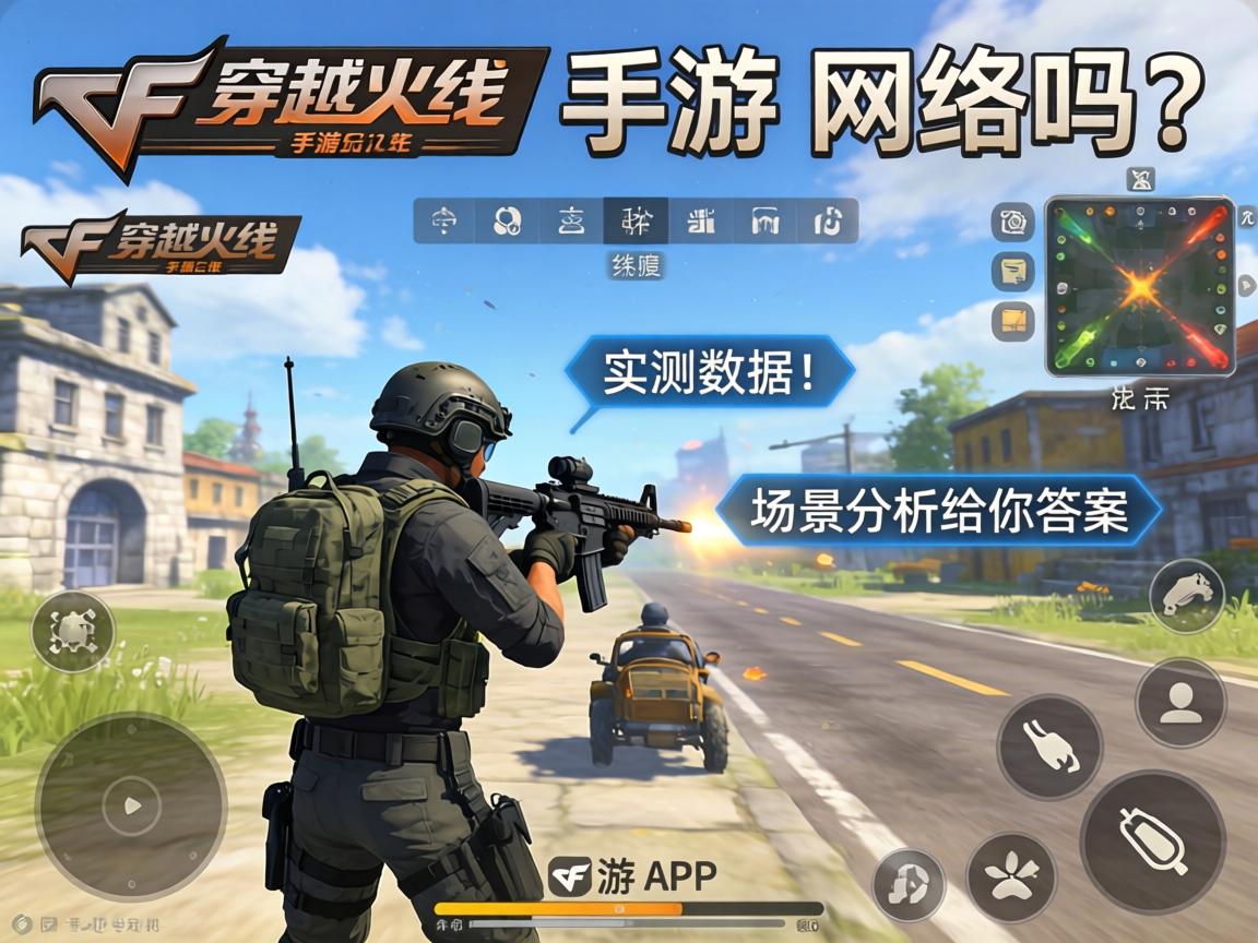 穿越火线手游要网络吗?实测数据+场景分析给你答案! 穿越火线手游要网络吗
