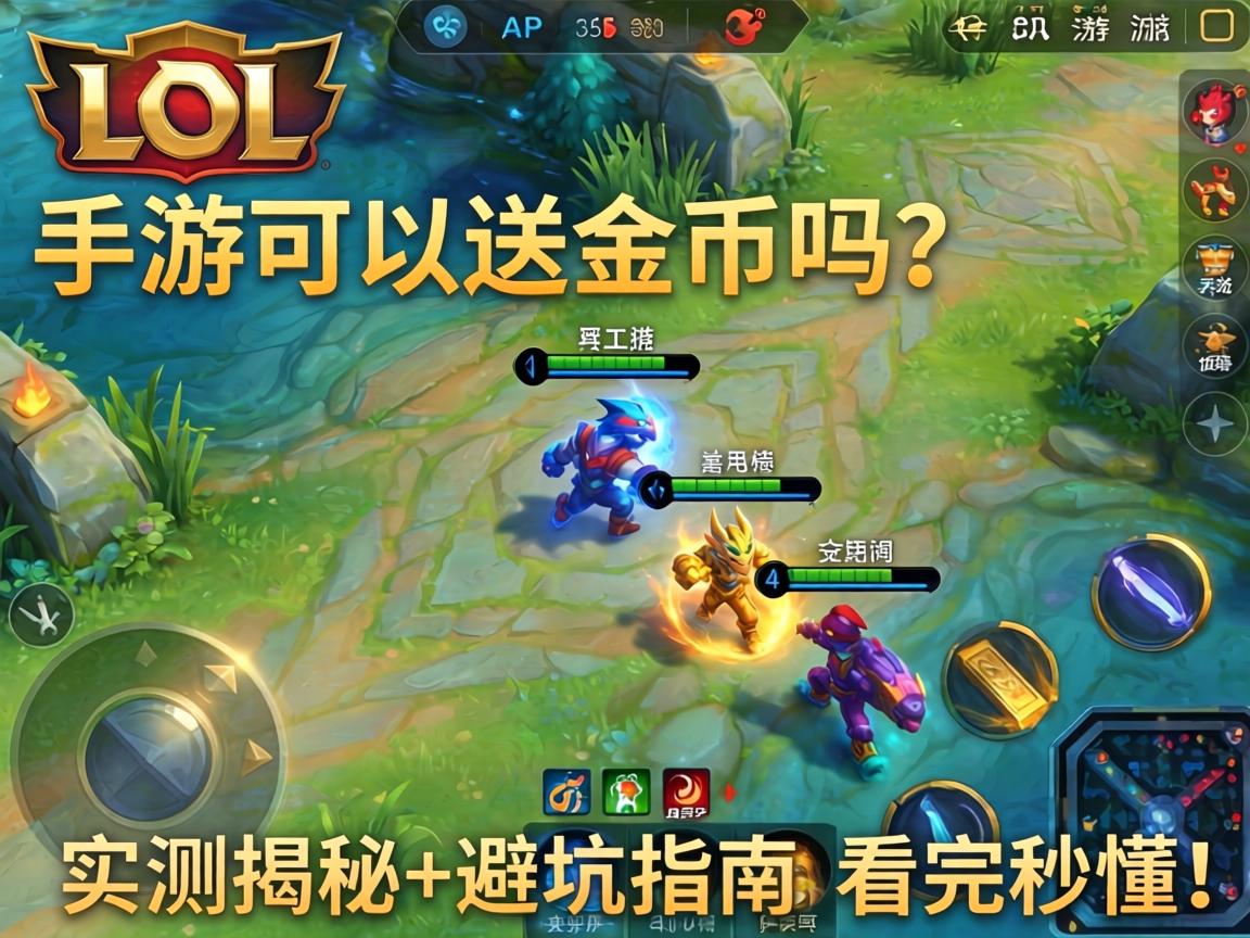 LOL手游可以送金币吗?实测揭秘+避坑指南,看完秒懂! LOL手游可以送金币吗