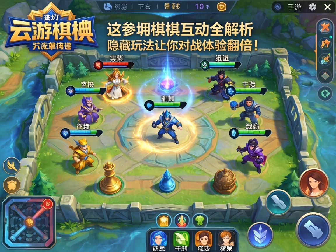 手游云顶棋盘互动全解析,这些隐藏玩法让你对战体验翻倍! 这些隐藏玩法让你对战体验翻倍