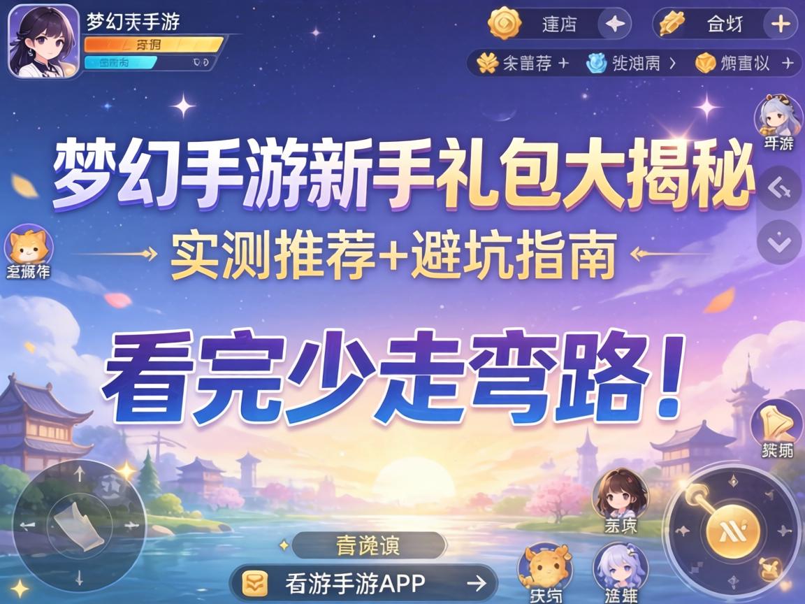 梦幻手游新手礼包大揭秘,实测推荐+避坑指南,看完少走弯路! 梦幻手游新手礼包大揭秘