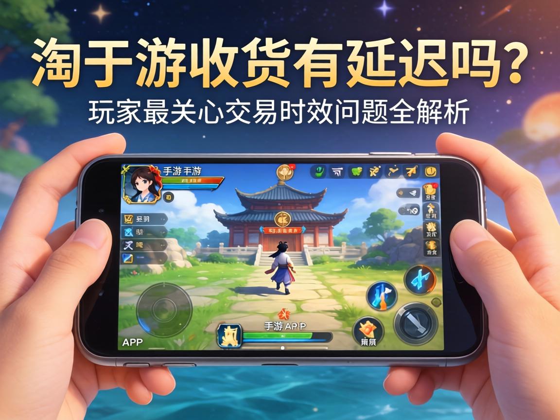 淘手游收货有延迟吗?玩家最关心的交易时效问题全解析 玩家最关心的交易时效问题全解析