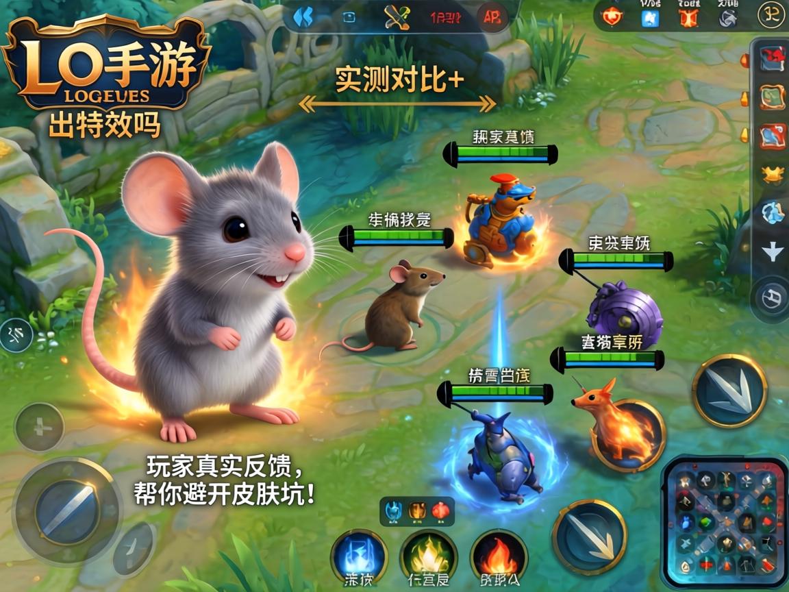 LOL手游老鼠出特效吗