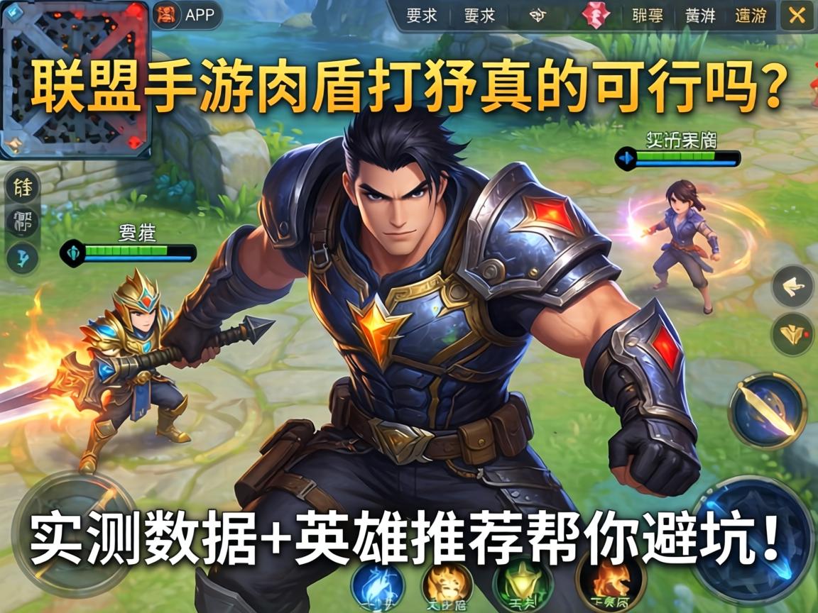 联盟手游肉盾打野真的可行吗