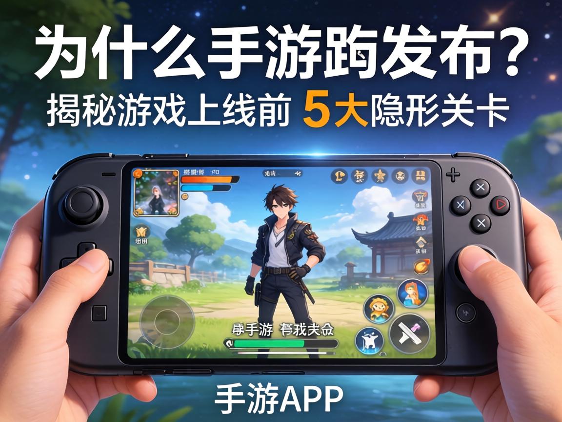 揭秘游戏上线前的5大隐形关卡