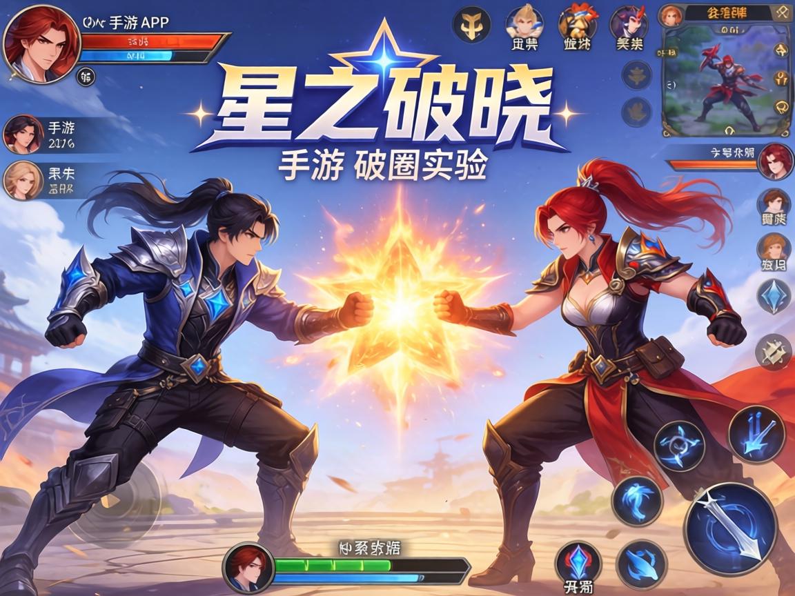 一、星之破晓,格斗手游的破圈实验 格斗手游的破圈实验