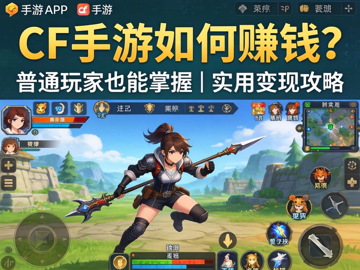 CF手游如何赚钱?普通玩家也能掌握的实用变现攻略 普通玩家也能掌握的实用变现攻略