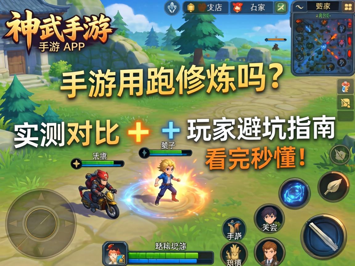 神武手游用跑修炼吗