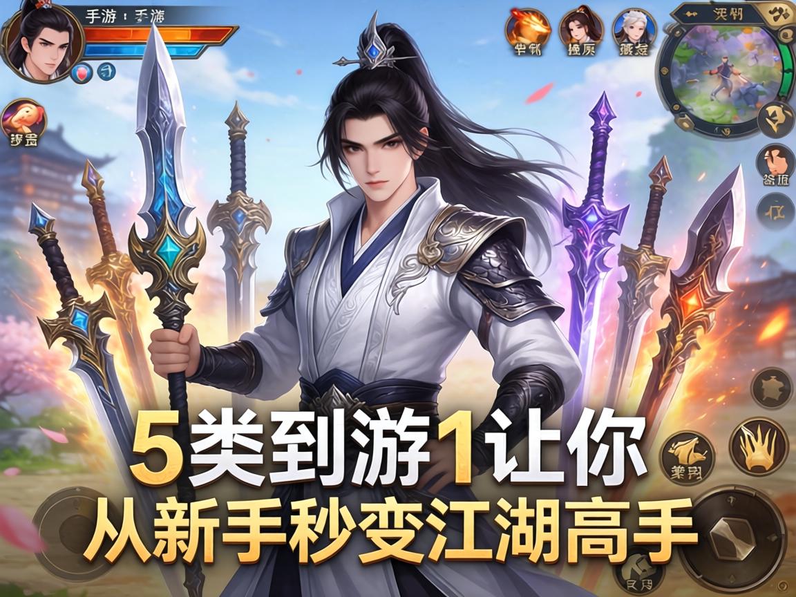 这5类武器让你从新手秒变江湖高手