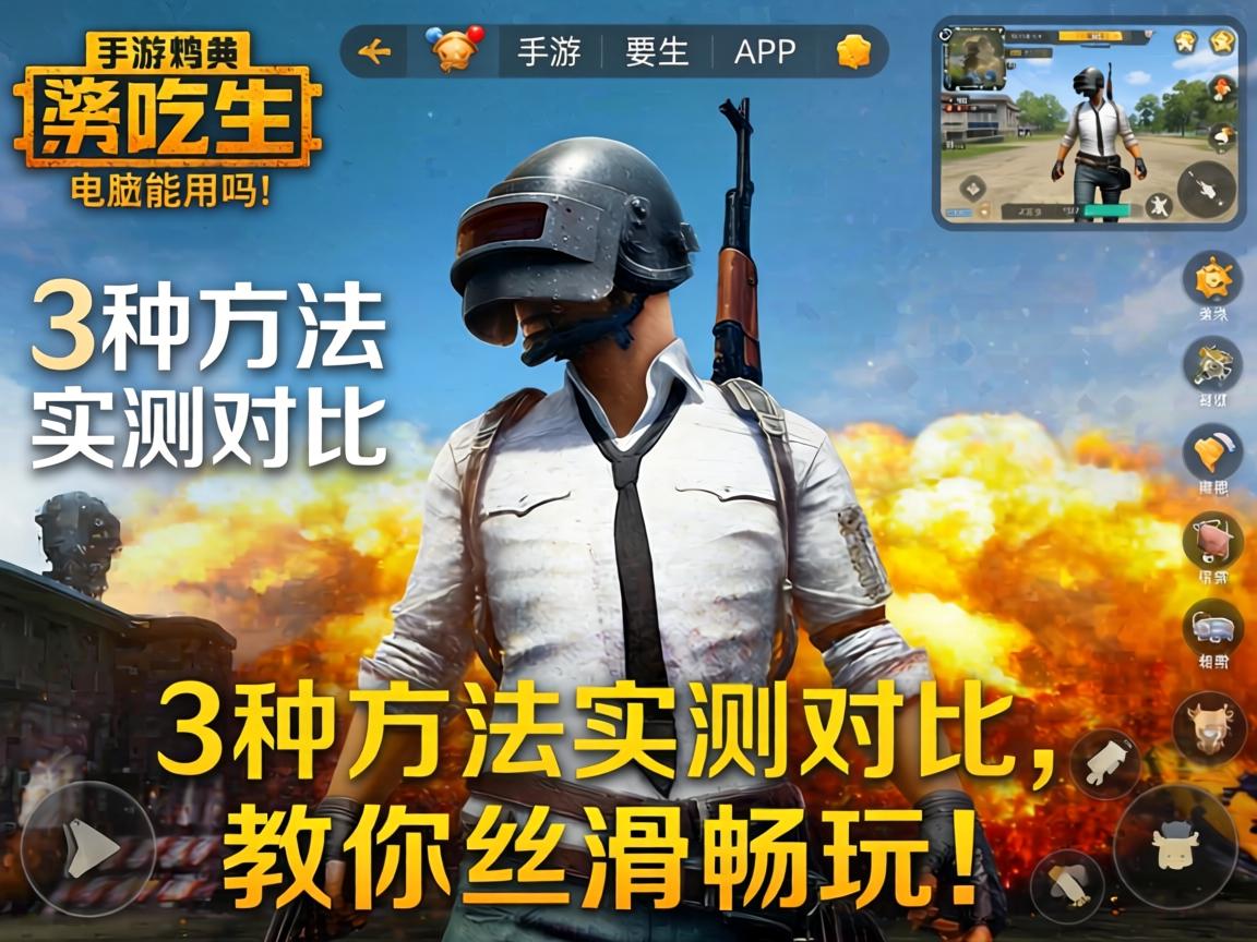 手游吃鸡电脑能用吗