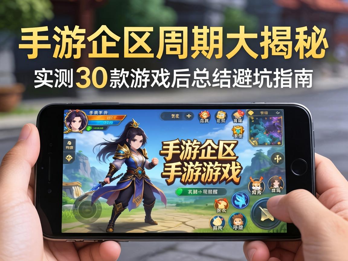 手游合区周期大揭秘,实测30款游戏后总结的避坑指南 实测30款游戏后总结的避坑指南