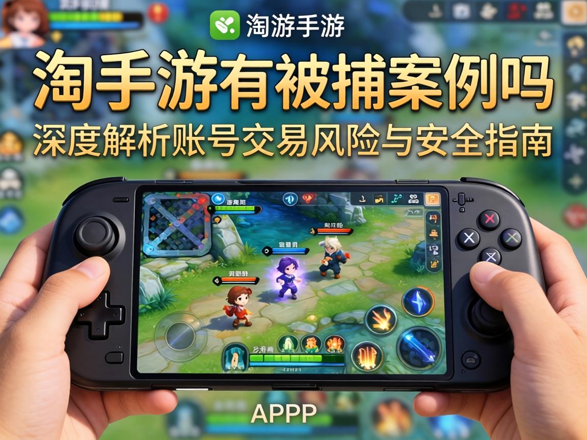 淘手游有被捕案例吗?深度解析账号交易风险与安全指南 深度解析账号交易风险与安全指南