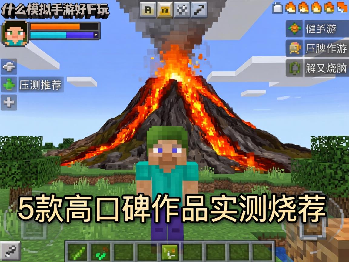 什么模拟火山手游好玩?这5款高口碑作品实测推荐,解压又烧脑! 这5款高口碑作品实测推荐