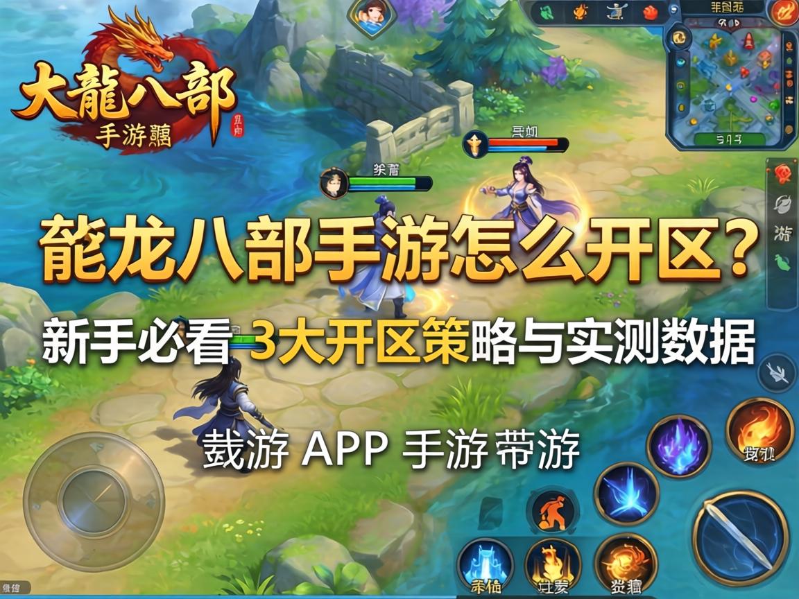 天龙八部手游怎么开区?新手必看的3大开区策略与实测数据 新手必看的3大开区策略与实测数据