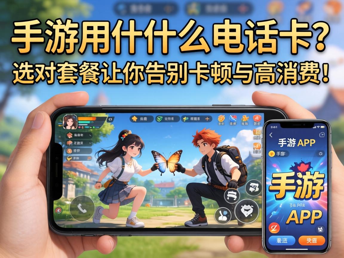 手游用什么电话卡?选对套餐让你告别卡顿与高消费! 选对套餐让你告别卡顿与高消费