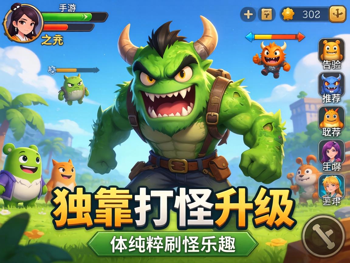 纯靠打怪升级的手游推荐,告别复杂任务,体验纯粹刷怪乐趣 纯靠打怪升级的手游推荐