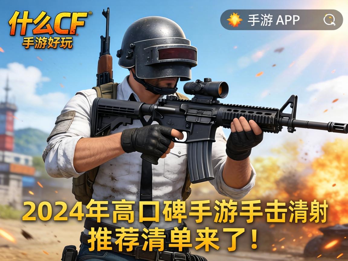 什么CF手游好玩?2024年高口碑射击手游推荐清单来了! 2024年高口碑射击手游推荐清单来了