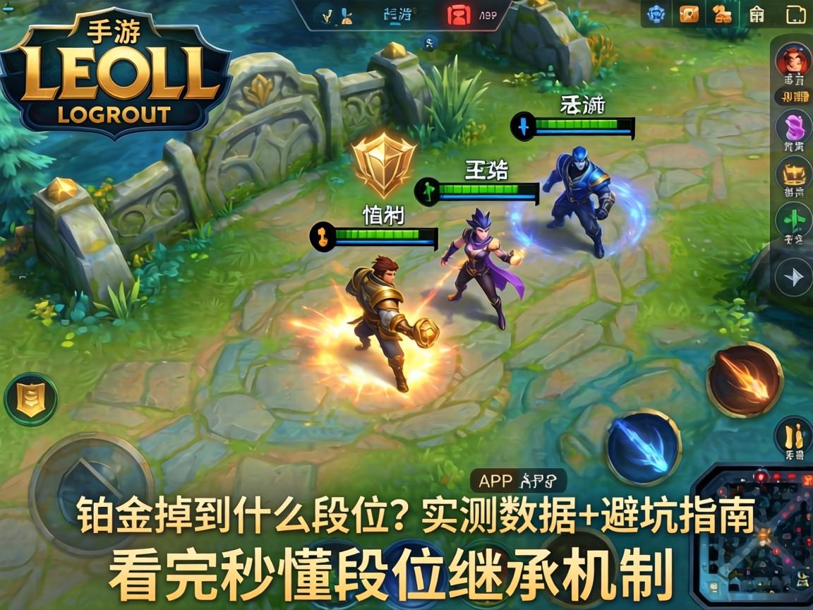 LOL手游铂金掉到什么段位