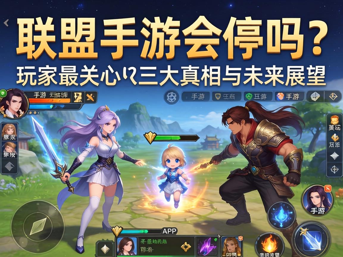 联盟手游会停运吗?玩家最关心的三大真相与未来展望 玩家最关心的三大真相与未来展望