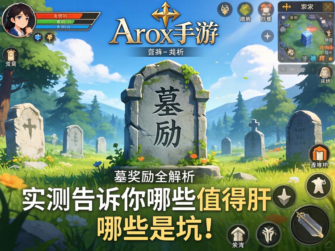方舟手游墓碑奖励全解析,实测告诉你哪些值得肝,哪些是坑! 方舟手游墓碑奖励全解析
