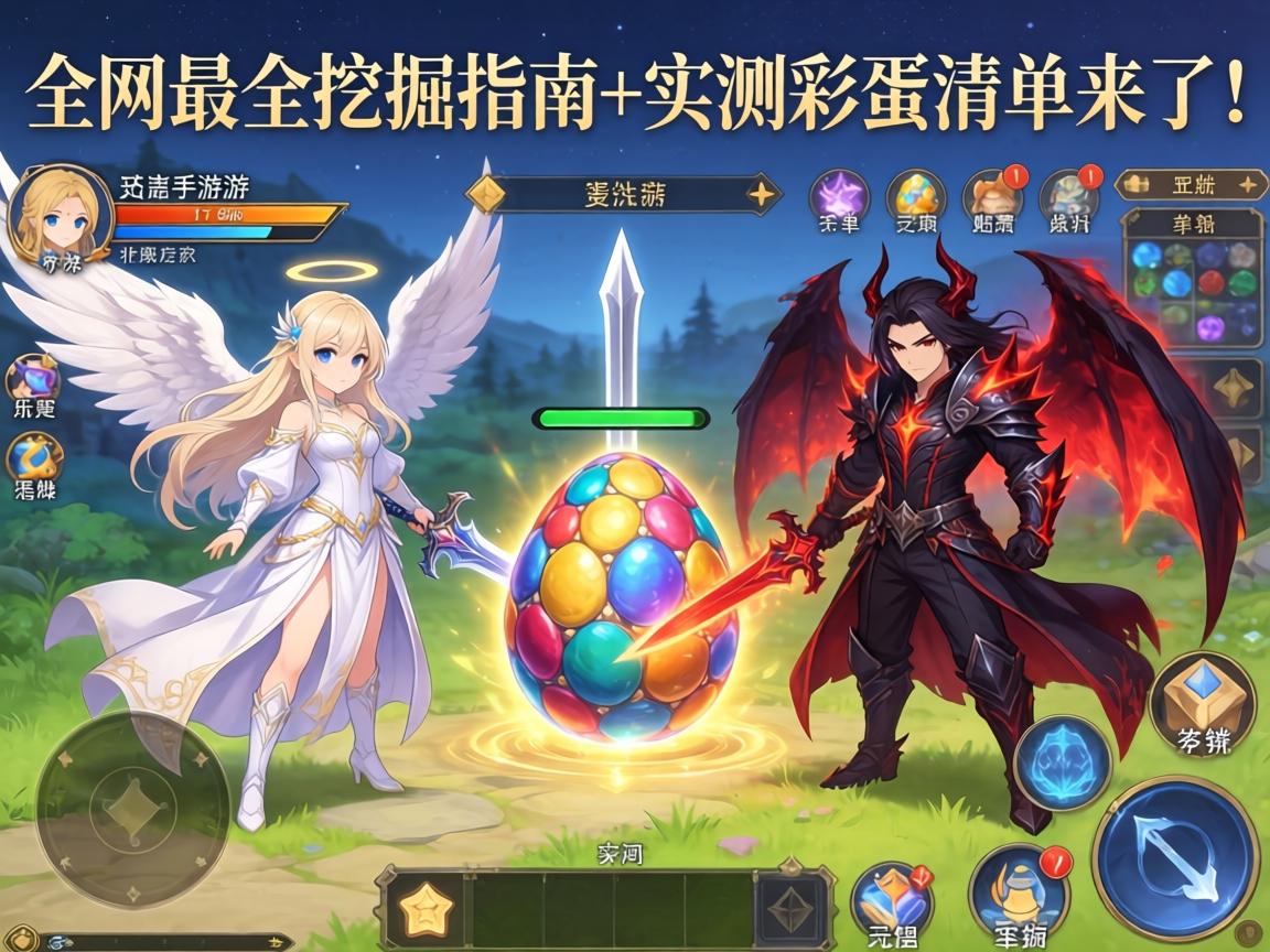 天使剑魔彩蛋手游有吗