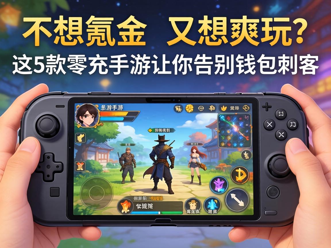 不想氪金又想爽玩?这5款零充手游让你告别钱包刺客 这5款零充手游让你告别钱包刺客