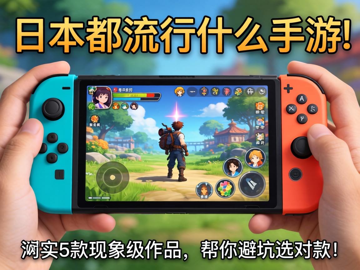 日本都流行什么手游