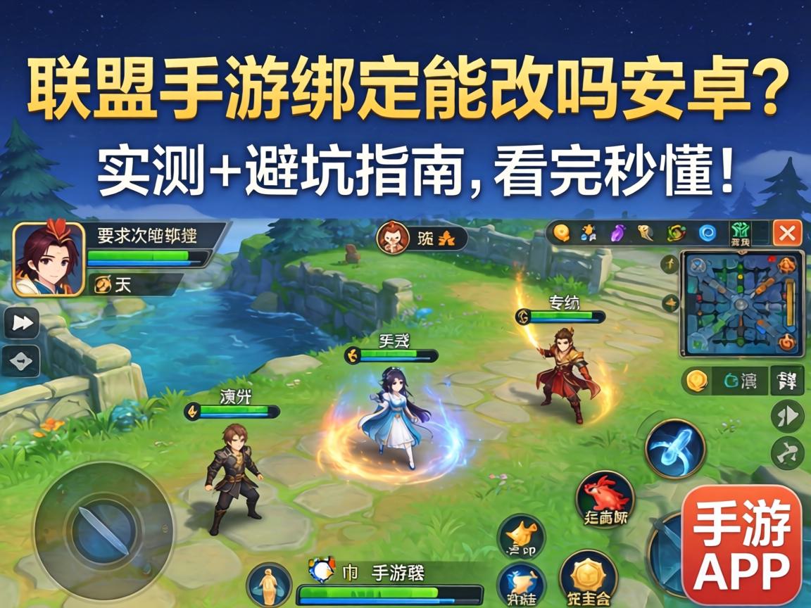 联盟手游绑定能改吗安卓?实测+避坑指南,看完秒懂! 联盟手游绑定能改吗安卓