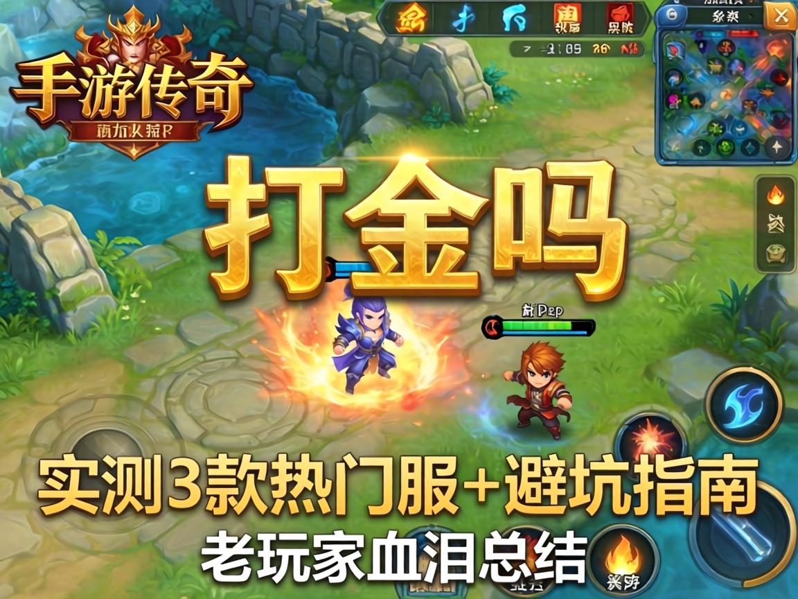 手游传奇有打金吗